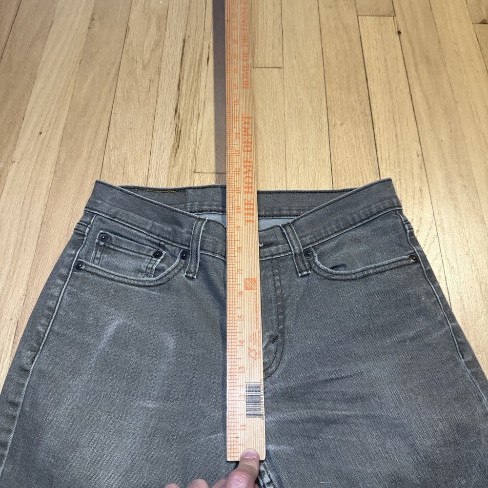 Levis‎ 511 Jeans Mens 29x30 Grayish Green Slim Straight Stretch Light Wash Denim - Picture 8 of 12